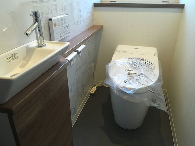 レストルームの改装工事