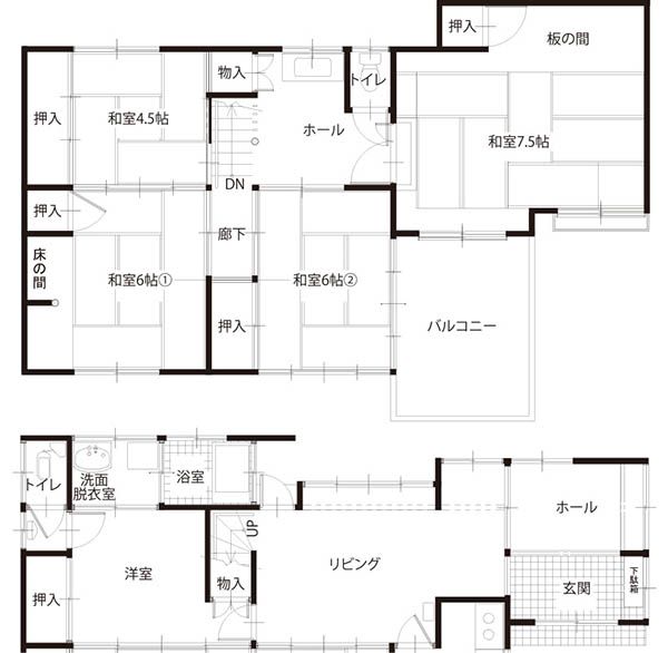 間取りビフォアー