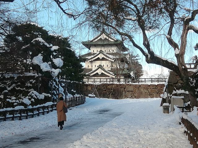 施工山本の城巡り~弘前城(青森)~