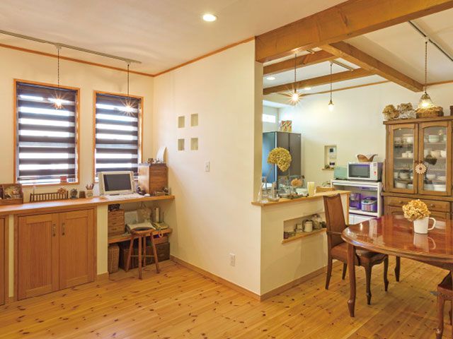 カントリー調リビングの家 広島市西区ｙ様 広島 廿日市 東広島のリフォームなら山根木材