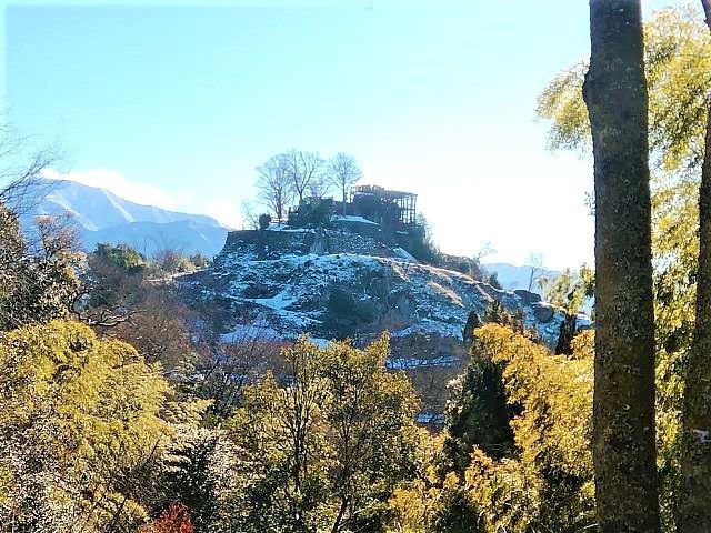 施工山本の城巡り~苗木城~