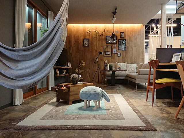 納得すまいる館のリフォームショールーム.