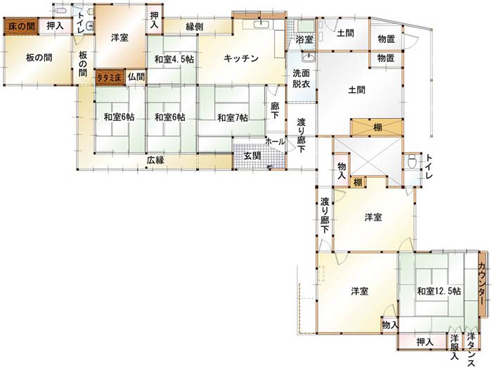 間取りビフォアー