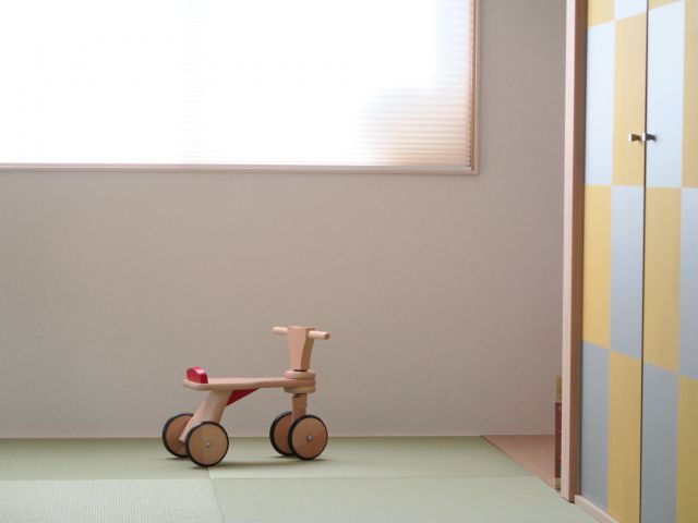 古民家やマンションで二世帯で暮らすための子供部屋のリフォーム.