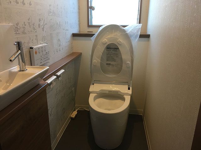 レストルームの改装
