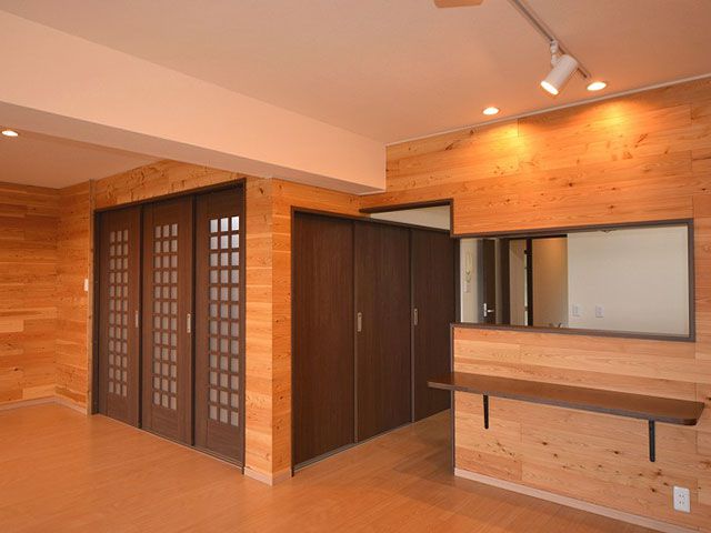 木のぬくもりに包まれるマンション 広島市M様