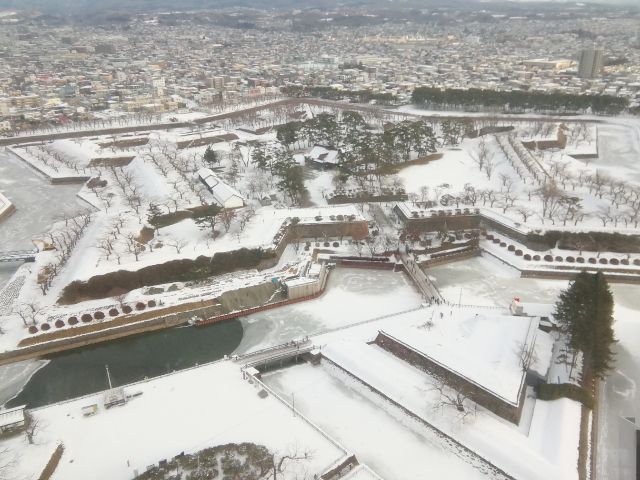 施工山本の城巡り~五稜郭~