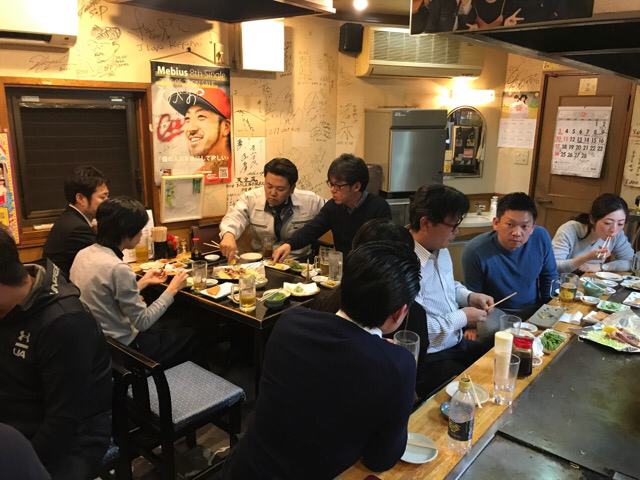 リフォーム完成打上げ