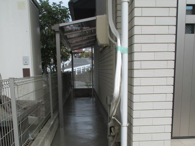 サイクルポート土間工事