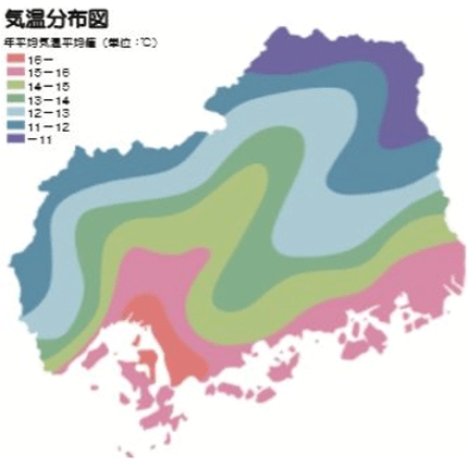 気温分布図