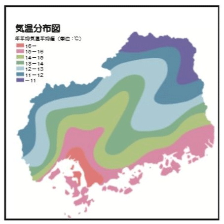 気温分布図